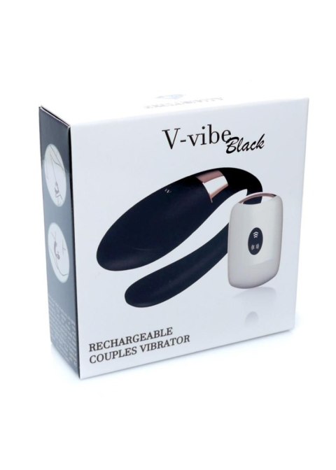 B - Series V-Vibe wibrator dla par czarny