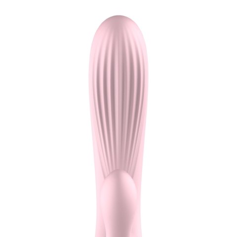 Wibrator- B - Series, Silicone Vibrator Pink USB 10 Function / Heating B - Series Fox