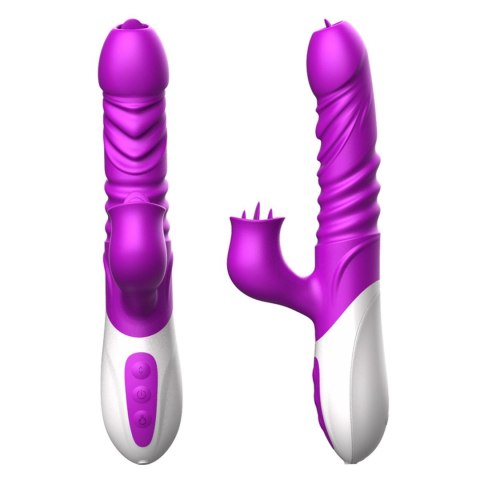 Wibrator-Silicone Vibrator USB 10 Function and Thrusting Function / Heating B - Series Fox