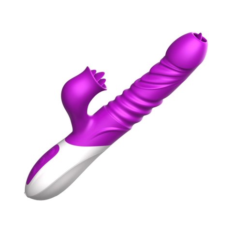 Wibrator-Silicone Vibrator USB 10 Function and Thrusting Function / Heating B - Series Fox