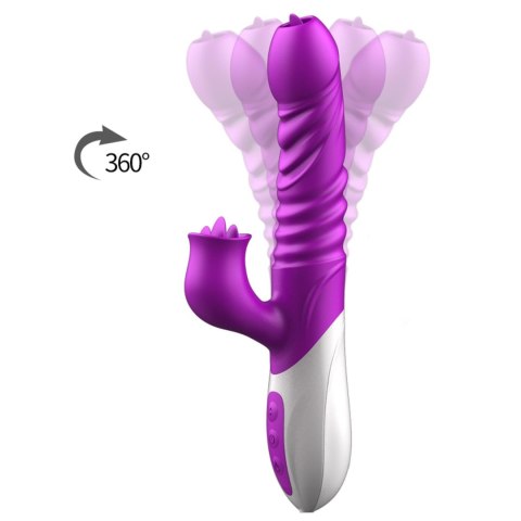 Wibrator-Silicone Vibrator USB 10 Function and Thrusting Function / Heating B - Series Fox