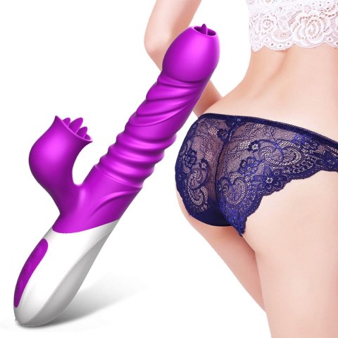 Wibrator-Silicone Vibrator USB 10 Function and Thrusting Function / Heating B - Series Fox