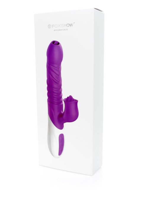 Wibrator-Silicone Vibrator USB 10 Function and Thrusting Function / Heating B - Series Fox