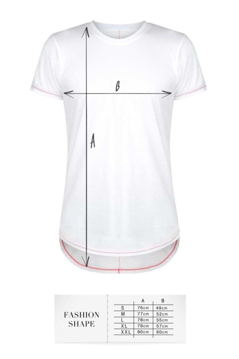 T-shirt men white S fashion Demoniq