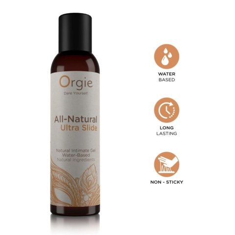 All - Natural Ultra Slide 150 ml Orgie