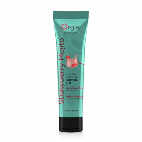 Lube Tube Cocktail Strawberry Mojito - 100ml Orgie