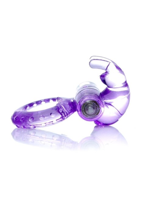 Pierścień-Rabbit Vibro CockRing Purple B - Series EasyLove