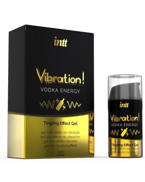 Żel-VIBRATION VODKA 15 ml Intt