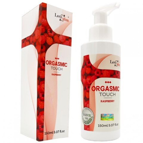 Olejek- ORGASMIC TOUCH RASPBERRY 150 ml LoveStim