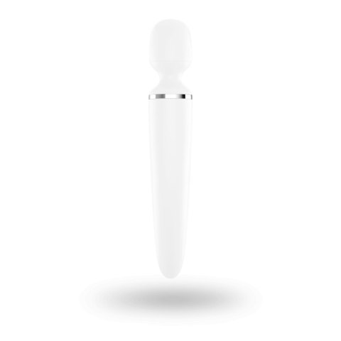 Wibrator - Satisfyer Wand-er Woman (White/Chrome) Satisfyer