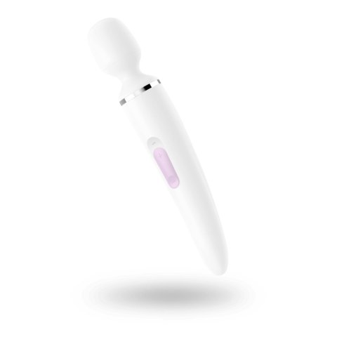 Wibrator - Satisfyer Wand-er Woman (White/Chrome) Satisfyer