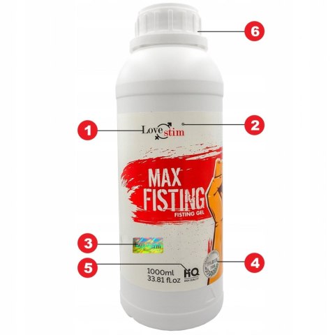 Żel-Max Fisting 1000ml LoveStim