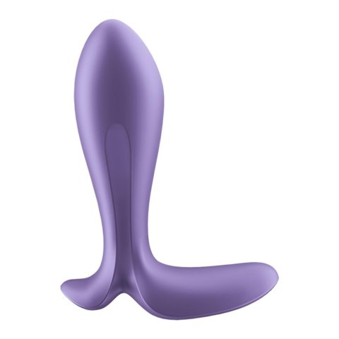 Satisfyer Intensity Plug wibrujący korek analny sterowany telefonem purpurowy