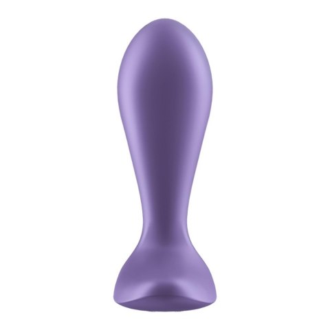 Satisfyer Intensity Plug wibrujący korek analny sterowany telefonem purpurowy