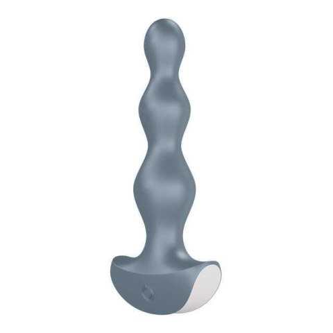 Lolli Plug 2 wibrujące koraliki analne niebieskie - Satisfyer