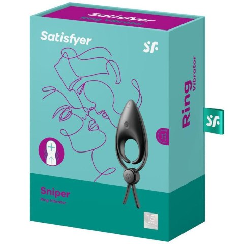 Pierścień-Sniper (Black) Satisfyer