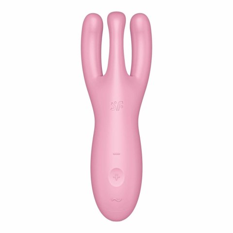 Wibrator-Threesome 4 Connect App (Pink) Satisfyer