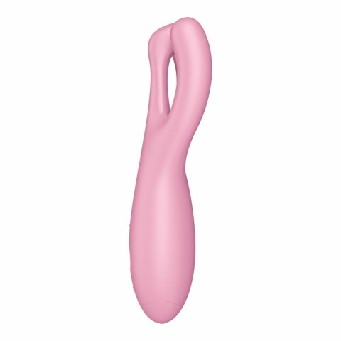 Wibrator-Threesome 4 Connect App (Pink) Satisfyer