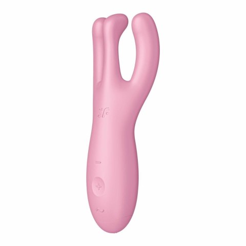 Wibrator-Threesome 4 Connect App (Pink) Satisfyer