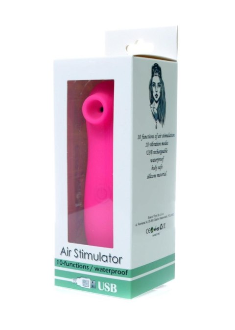 Air Stimulator USB 10 functions Dark Pink B - Series Vision