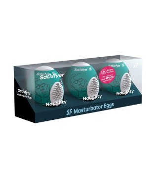 Masturbator-Eggs (set of 3 Naughty) Satisfyer