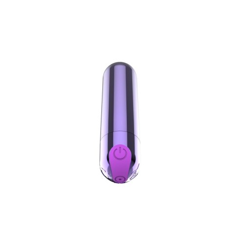 Power Bullet USB 10 functions Glossy Purple B - Series Vision