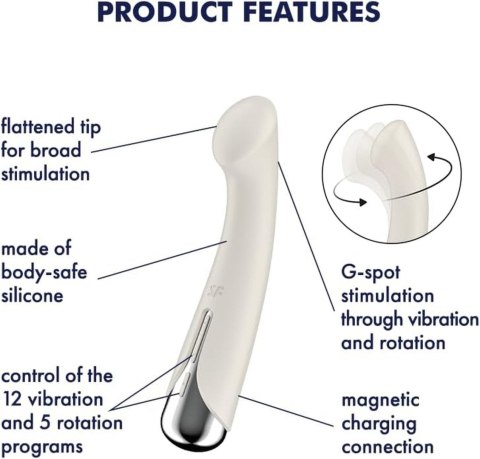 Satisfyer Spinning G-Spot 1 Beige Satisfyer