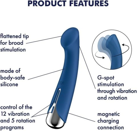 Satisfyer Spinning G-Spot 1 Blue Satisfyer