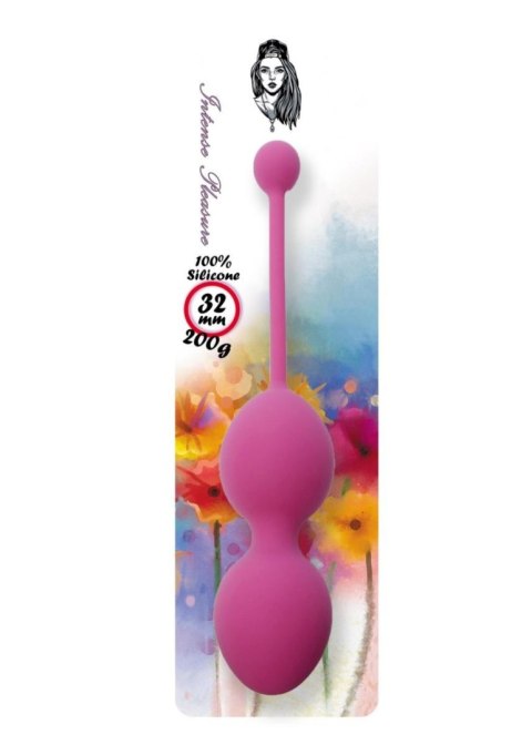 Silicone Kegel Balls 32mm 200g Dark Pink - B - Series B - Series Femme