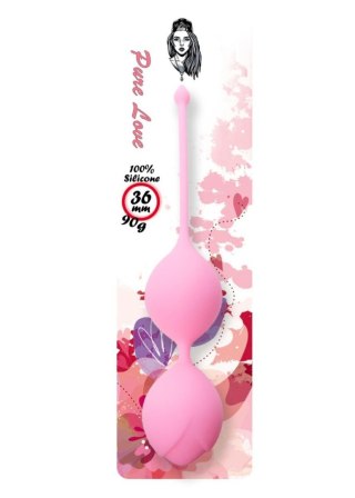 Silicone Kegel Balls 36mm 90g Pink - B - Series B - Series Femme