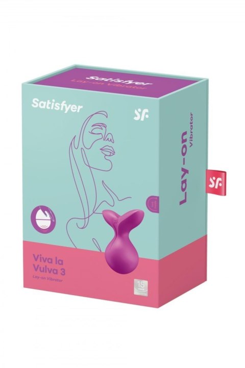 Viva la Vulva 3 violet Satisfyer