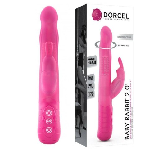 Dorcel Baby Rabbit 2.0 wibrator króliczek różowy