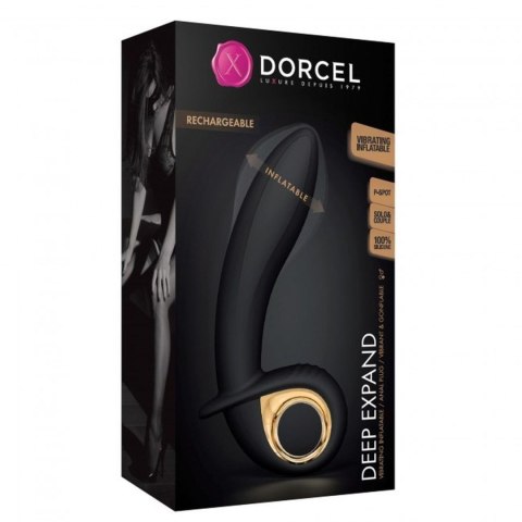 Dorcel Deep Expand masażer analno-waginalny czarny