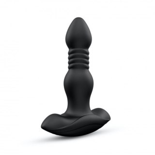 Deep Stormer wibrujący korek analny sterowany pilotem 15 cm czarny - Dorcel