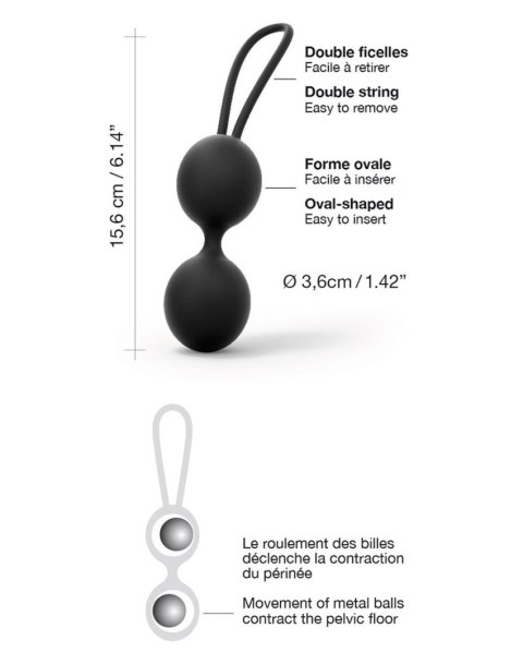 DUAL BALLS NOIR Dorcel