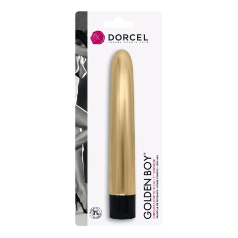 Klasyczny złoty wibrator Golden Boy - Dorcel