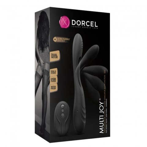 Multi Joy wibrator dla par sterowany pilotem czarny - Dorcel