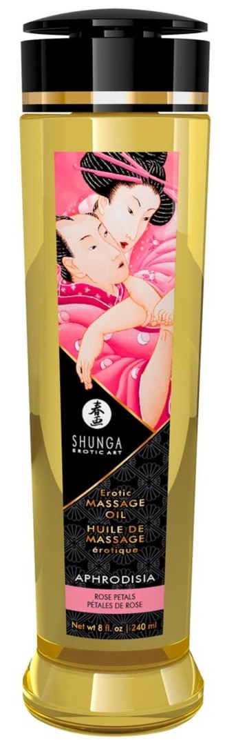 Massage Oil Aphrodisia ROSE PETALS Shunga