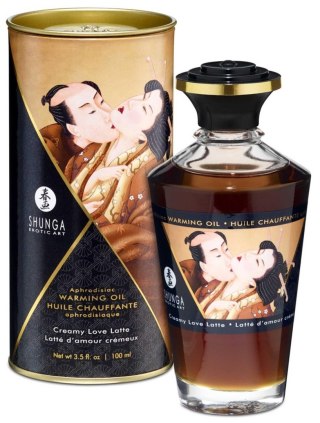 Warming Oil Creamy Love Latte Shunga