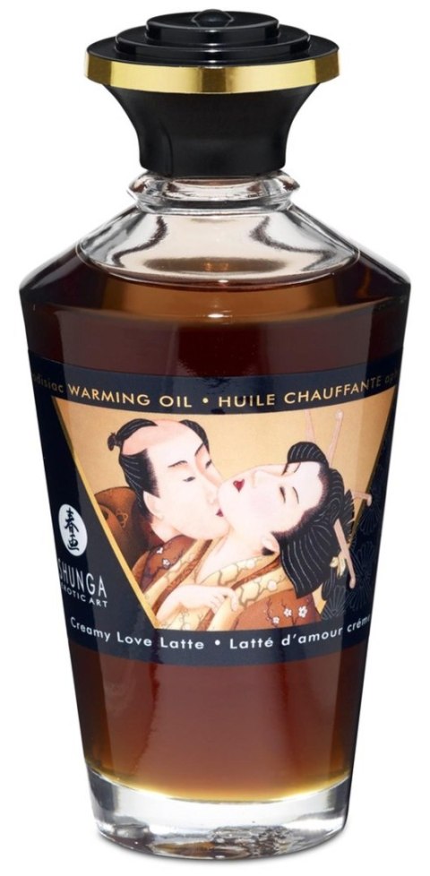 Warming Oil Creamy Love Latte Shunga