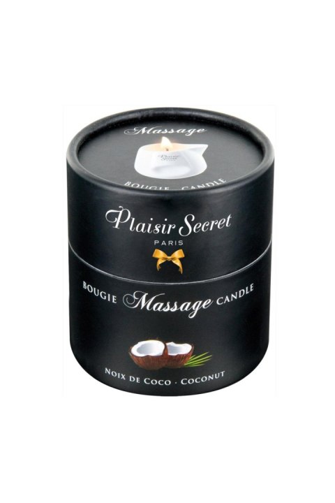 COCONUT MASSAGE CANDLE 80ML Plaisir Secret