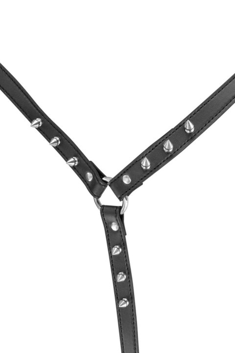 SEXY BUST HARNESS WITH SPIKES Fetish Tentation