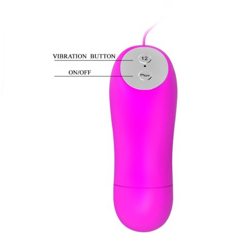 BAILE- Mini love egg, 12 vibration functions Baile