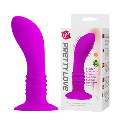 Anal Plug – 10 funkcji wibracji, silikon, masażer prostaty, 12 cm