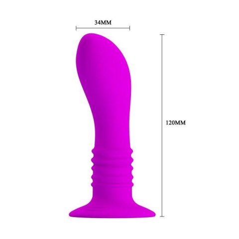 Anal Plug – 10 funkcji wibracji, silikon, masażer prostaty, 12 cm