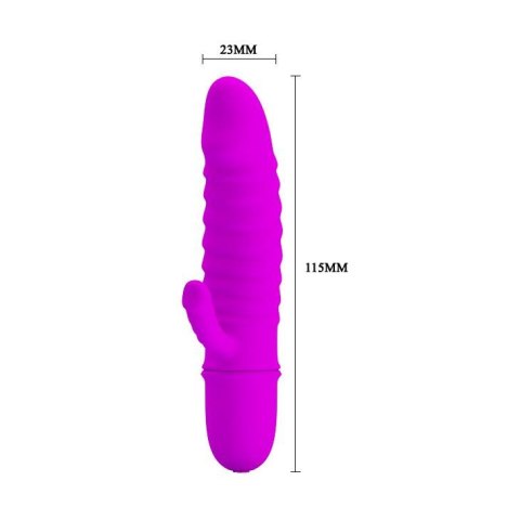 Wibrator króliczek, 10 trybów, punkt G i łechtaczka, wodoodporny, silikon