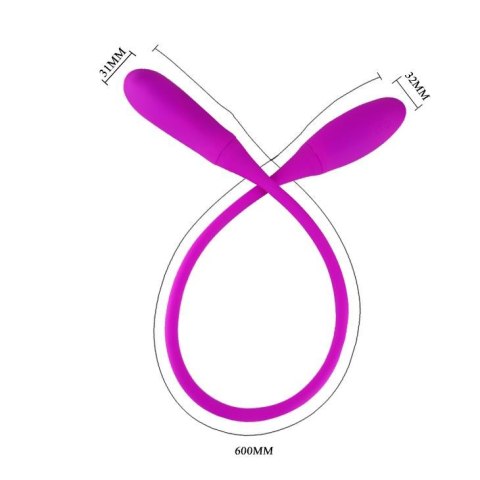 PRETTY LOVE -Snaky Vibe, 7 vibration functions 3 tickling functions Bendable Pretty Love