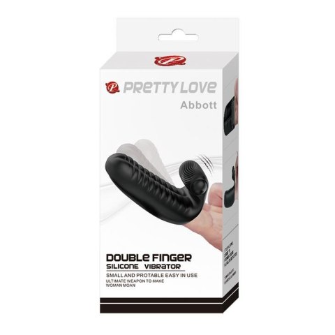 PRETTY LOVE - ABBOTT Double Finger Vibrator Pretty Love