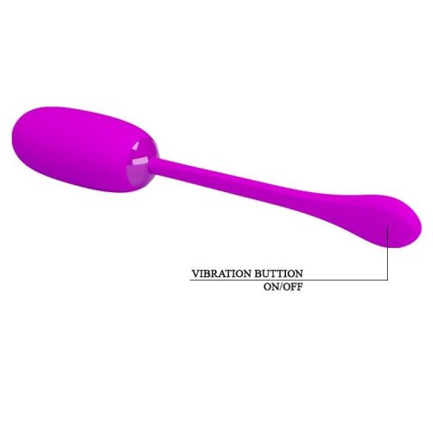 PRETTY LOVE - JULIUS EGG RED PINK 12 function vibrations Pretty Love