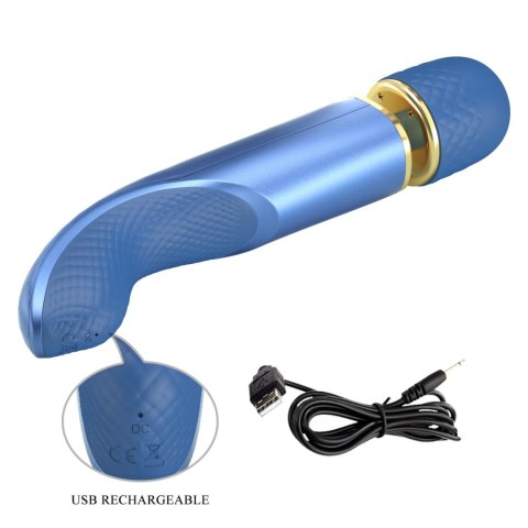 PRETTY LOVE - Colorful Massager Blue, 7 vibration functions 5 levels of speed control Pretty Love